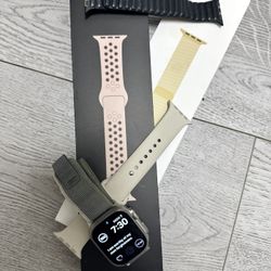 Apple Ultra 2 Watch With Oxygen Detection And Leather Band