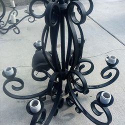 Wrought Iron Chandelier