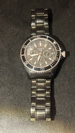 Timex STEEL Editions Black/chrome Watch
