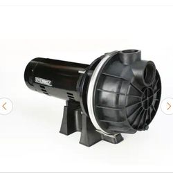 Everbilt 1-1/2 HP Plastic Lawn Sprinkler Pump 