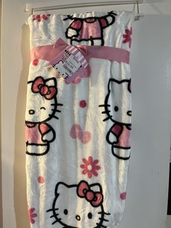 Hello Kitty Throw Blanket