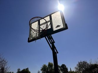 Basketball And Hoop Stand