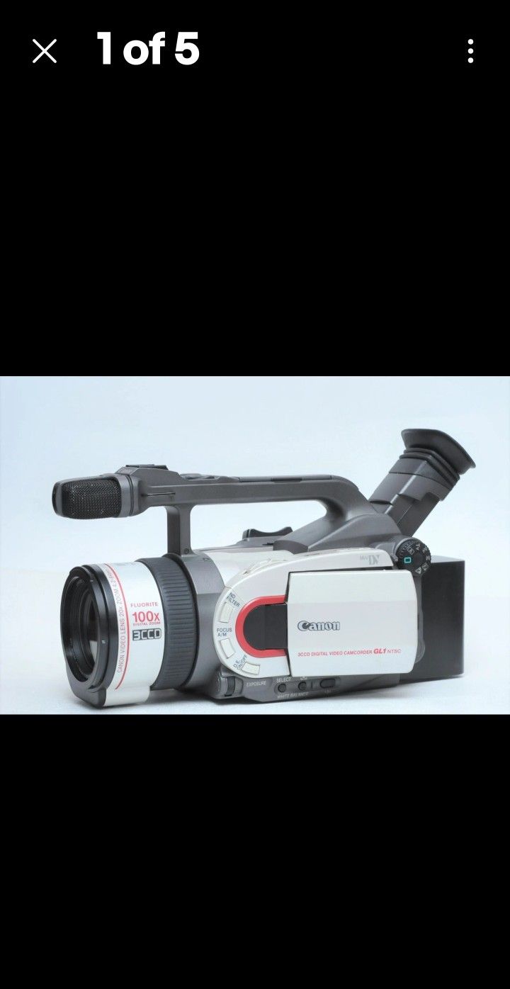 Canon Gl1 Mini Dv 3ccd