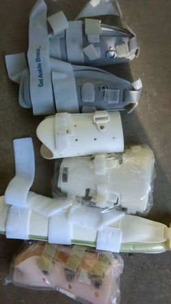 Sports and medical braces and supports