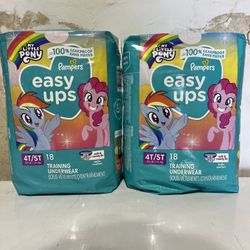Easy Ups Pampers 4T/5T $7 each