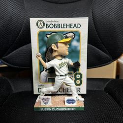 Justin Duchscherer Oakland A’s Bobblehead