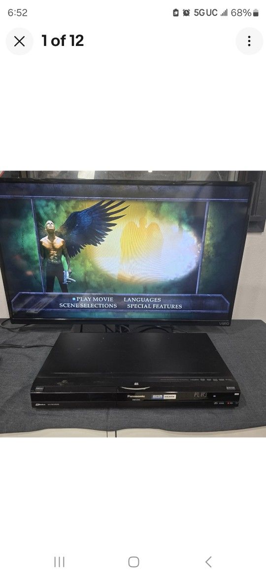 Panasonic DMR-EA18 DVD Recorder HDMI No Remote