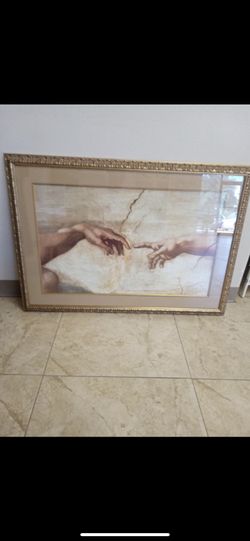 Creation Of Adam Frame