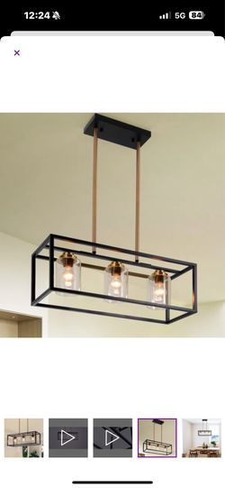 3 light chandelier