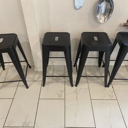 metal stools