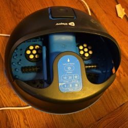 Foot Spa Bath Massager with heat and timer.