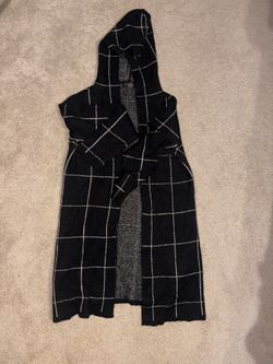 ByDesign Grid Hooded Cardigan 🔥