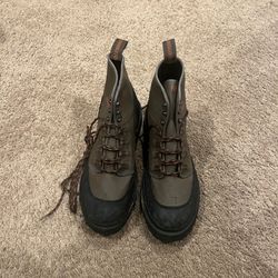 Hodgman Leather Felt Sole Fly Fishing Wading Boots