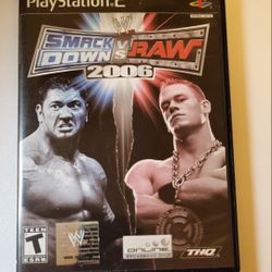 WWE Smack Down Vs Raw  Ps2 Game