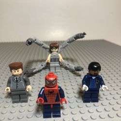 Lego Spider-Man 2 Minifigures Lot  Doc Ock’s Fusion Lab