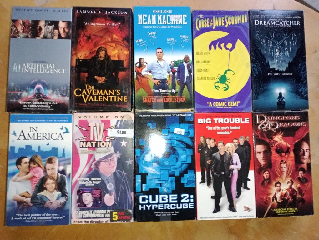 VHS Dollar Each