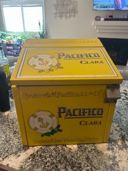 Pacifico Clara Metal Beer Cooler Box