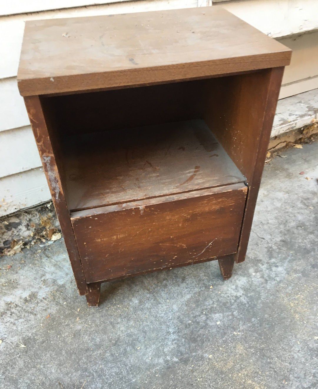 MCM nightstand end table