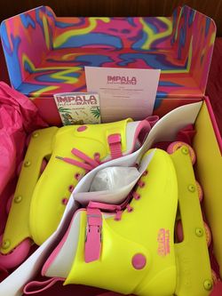 Impala Lightspeed Inline Skate - Barbie Bright Yellow - Barbie Bright Yellow Size 8W