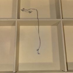 L Initial Diamond Necklace
