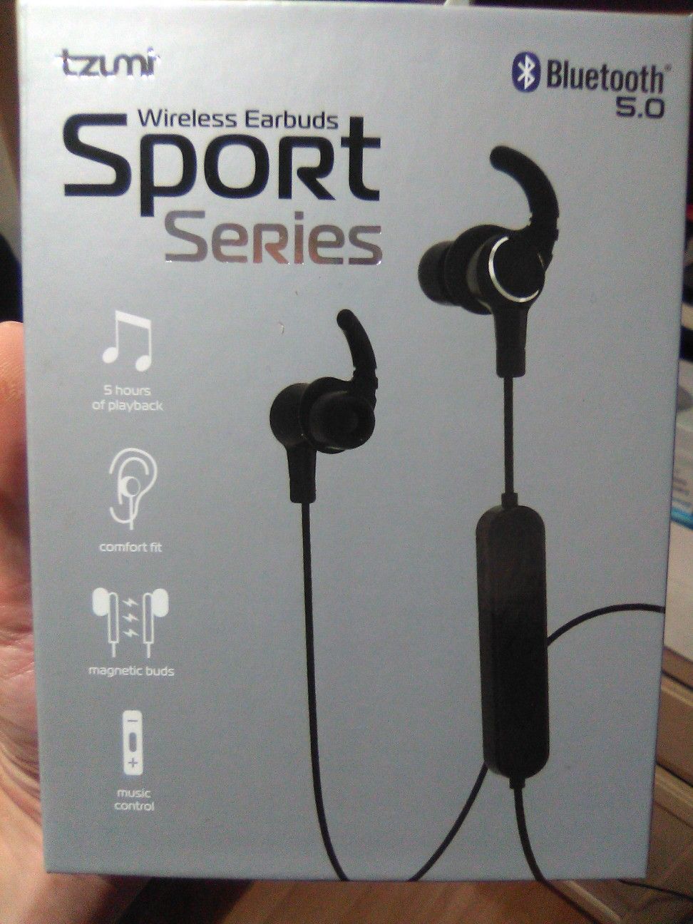 Tzumi Wireless Earbuds, Sports Edition, Brand NEW