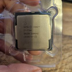 Intel Core i7 7700 SR338 Desktop CPU Processor 