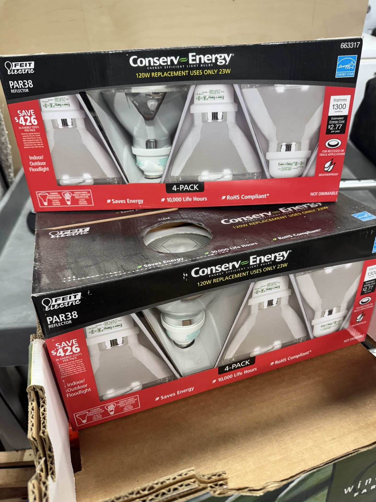 FEIT Electric PAR-38 Floodlight Bulbs