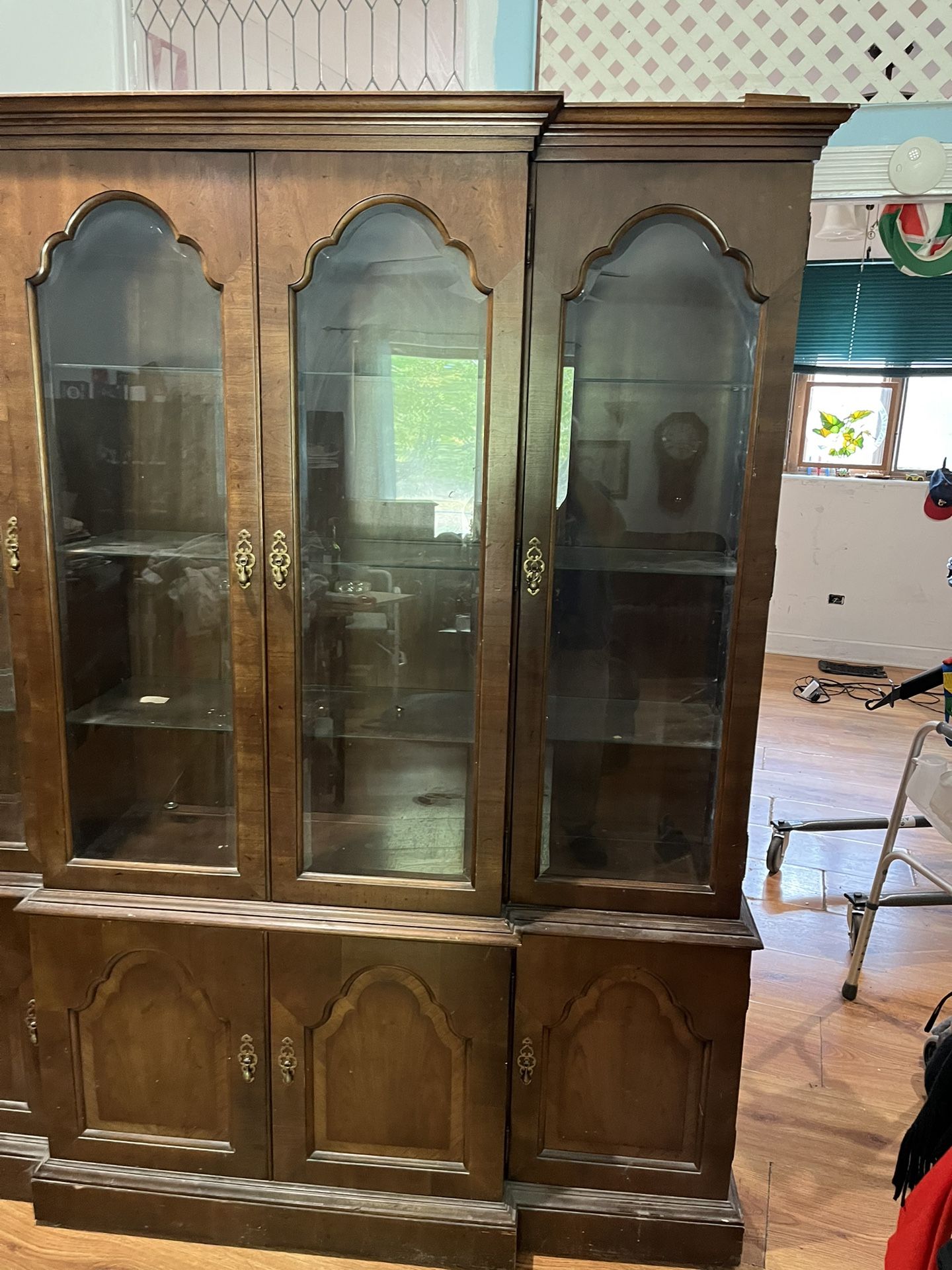 China Cabinet 81 Inches Tall 67x21