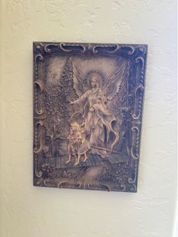 Guardian Angel plaque