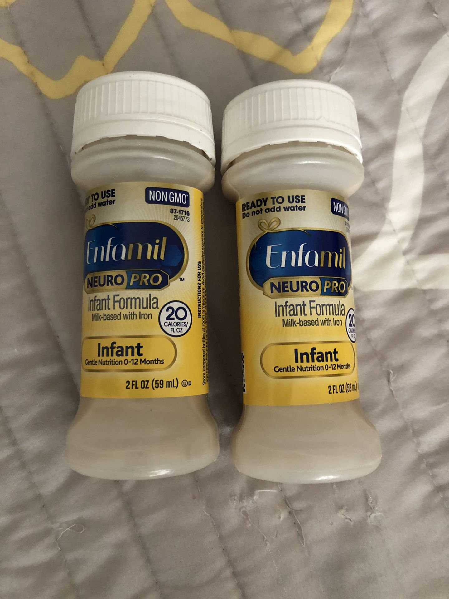 Liquid Enfamil infant formula