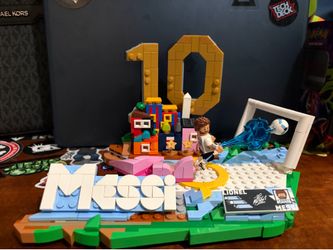 LEGO Messi highlights set