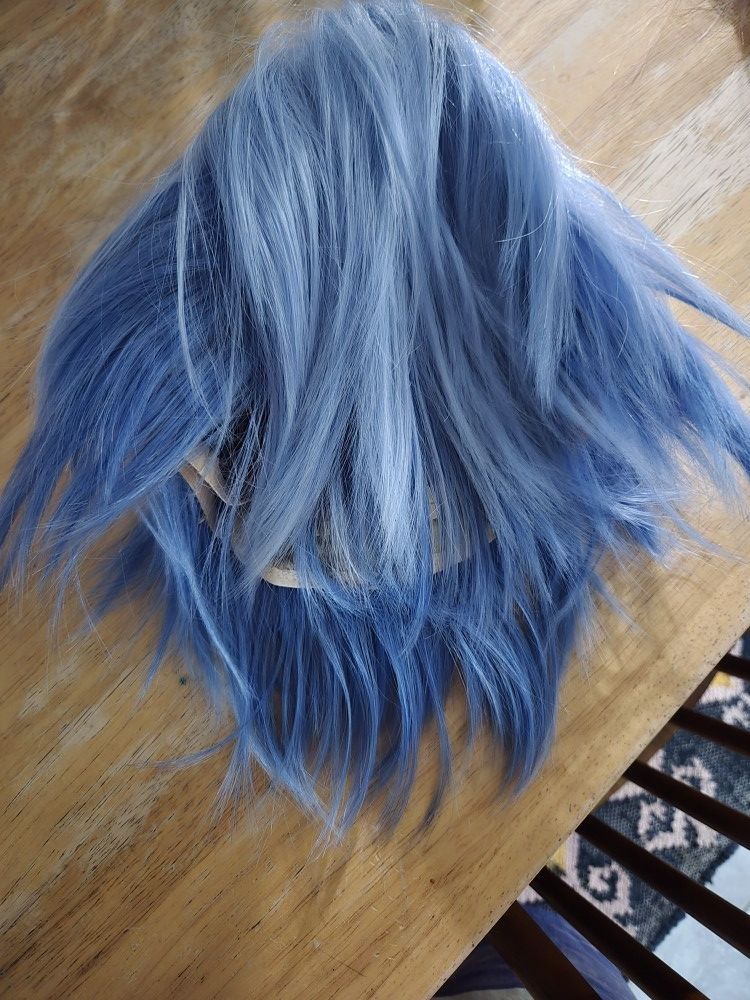 Blue Ombre Wig