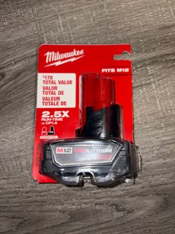 Milwaukee M12 4.0ah Battery