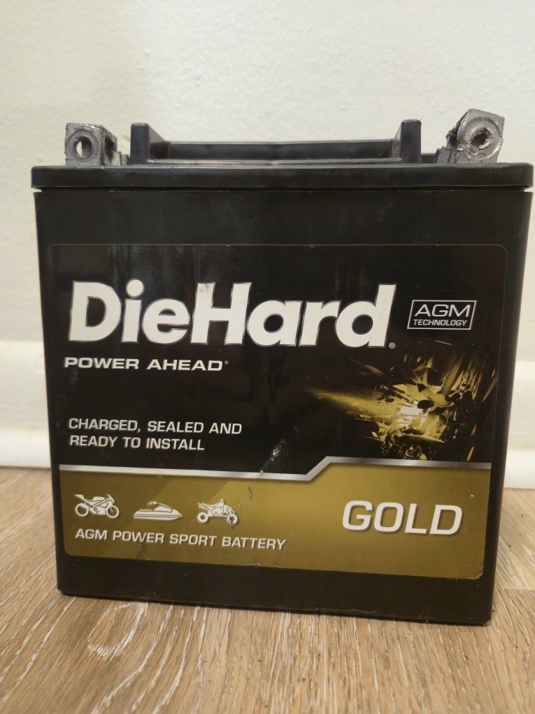 DIEHARD POWERSPORTS BATTERY TX30LA GROUP SIZE 385 CCA 30 AMP HOUR CAPACITY OFF ROAD