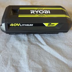 Ryobi 40v 2AH Battery