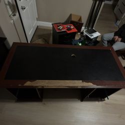 Big Wooden Desk
