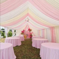 Canopy and decorations
