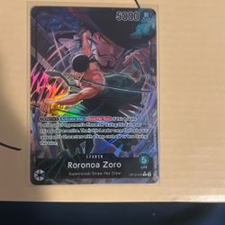 Roronoa Zoro TCG Card
