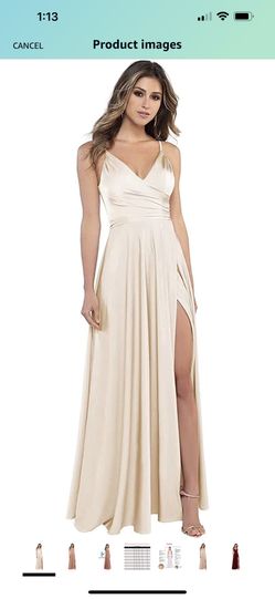 Champagne Bridesmaid dress