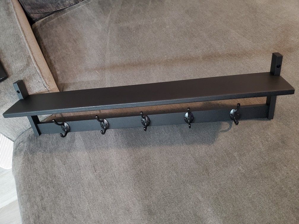 Shelf With Hooks