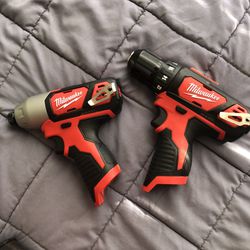 Milwaukee Drill And Impact Driver