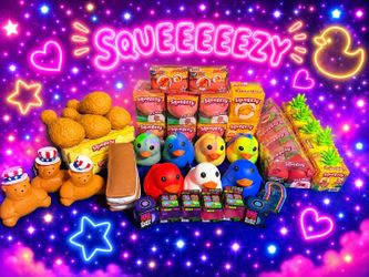 🩷 HUGE SQUEEEEZY & NEE DOH SQUISHY 🩷