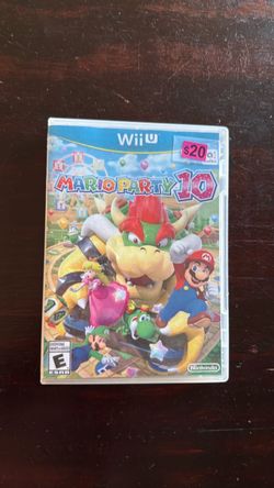 Mario Party 10 Nintendo Wii U Disc
