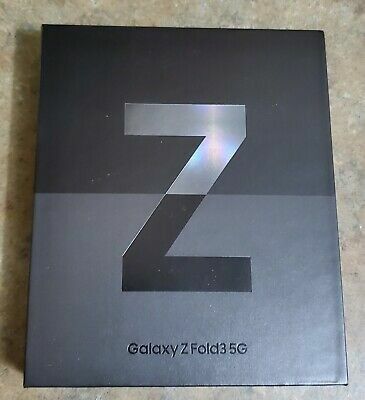 Samsung Galaxy Z Fold3 5G SM-F926U, 512GB, Phantom Black 


