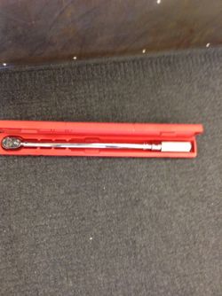 Snap-on torque wrench