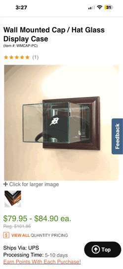 Mount Glass Hat Diaplay