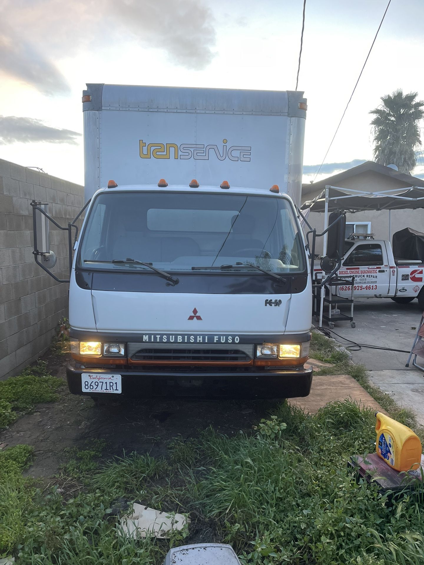 2002 Mitsubishi Fuso fes-sp 4.9 lt