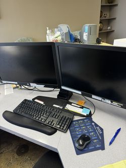Computer Monitor And Stands