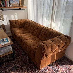 Vintage Crush Plush Couch