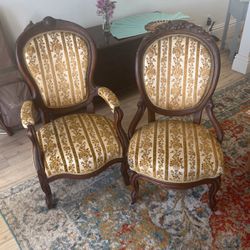 Two Antique Armchairs